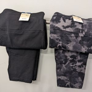 NWT - Cropped leggings size 1x - bundle of two